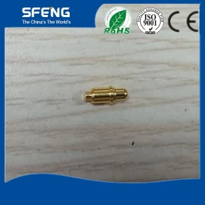 high precision battery contact spring loaded pin with screw