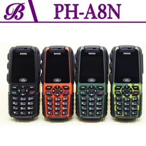 1,6-Zoll-Rugged-Telefon mit 1.3M Rückseiten-Kamera 128 * 160 Resolution 2880 mAh Akku GSM-SIM-Karte