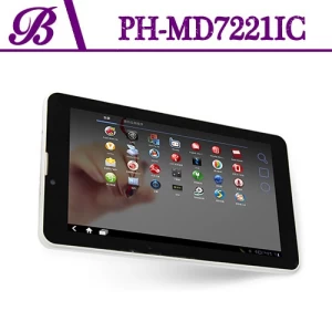 1024 * 600 HD Supporto 3G WIFI Bluetooth GPS NFC 512 4G Fotocamera anteriore 300.000 pixel Fotocamera posteriore 2 milioni di pixel Dual-core WIFI Fabbrica tablet Android MD7221IC