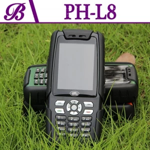 2.4 inches, resolution 320*240, memory 64MB64MB, 3800mAh, supports Bluetooth, rugged mobile phone L8