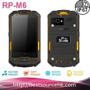3.5inch M6 IP67 Waterproof Dustproof and shockproof Android Cell Phone