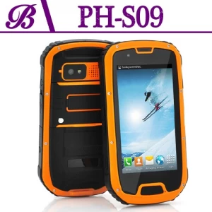 4,3 ιντσών 960*540 QHD MTK6589W 14G τετραπύρηνο 2G 3G κάμερα μπροστά 0,3M πίσω 8,0M υποστηρίζει λειτουργία ενδοεπικοινωνίας NFC GPS WIFI FM Bluetooth αδιάβροχο smartphone κάμπινγκ