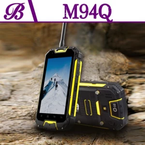 4.5-inch 1G4G 540*960 Front camera 2.0MP Rear camera 8.0MP Battery 4700 mAh Supports GPS, WIFI, Bluetooth The best rugged smartphone M94Q