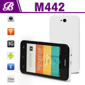 4 pouces Intel XM6321 Dual Core 256 Mo 4G WVGA 800 * 480 TN Prise en charge 3G GPS WIFI Bluetooth Smartphone Android MD442