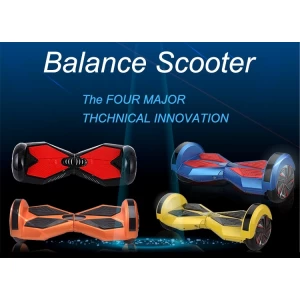 Scooter bilanciato dal nuovo design con doppio giroscopio e CPU dual-core da 6,5 ​​pollici