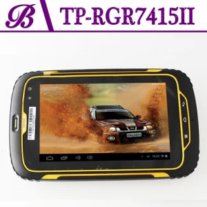 7 pouces caméra frontale 2.0MP et arrière 8.0MP Camera 1280 * 800 IPS 1G + 16G Avec la 3G GPS WIFI Bluetooth Rugged Tablet PC RGR7415II
