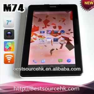 7-calowy czterordzeniowy tablet MTK8389 1G 8G z GPS Bluetooth WiFi HDMI 2G / 3G IPS