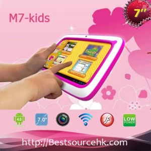 7 英寸 R73 儿童平板电脑 Rockchip RK3168 双核 Cortex A9 Android 4.2 带 wifi 蓝牙
