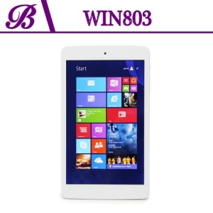 8-inch BAYTRAIL-T Z3735G chip, front camera 300,000 pixels, rear camera 2 million pixels, 800 * 1280 IPS 1G 16G touch tablet Win803