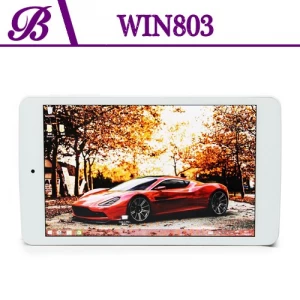 8-inch quad-core tablet 1G 16G 800*1280 Front camera 2 million pixels Rear camera 2 million pixels Support WIFI Bluetooth