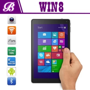 8inch intel tablet pc with wifi BT 1G+16G 800*1280 IPS screen