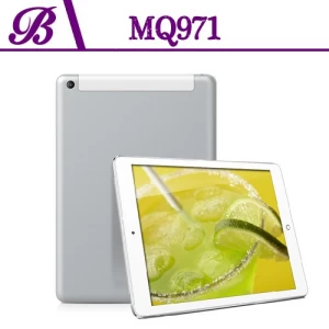 9.7-inch 1G  16G 1024 * 768 Front camera 300,000 pixels Rear camera 5 million pixels Support GPS 3G WIFI Bluetooth IPS capacitive screen tablet MQ971