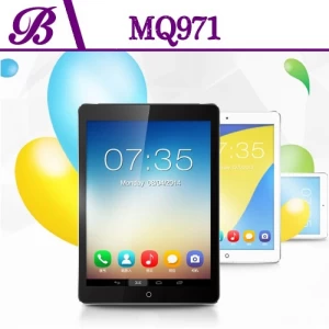 9.7 inch MTK8382 Quad Core 1G 16G 1024*768 IPS 0.3MP Front and rear 5.0MP Camera with 3G GPS BT Wireless Internet 3G Android Tablet MQ971