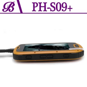 960*540 QHD IPS 스크린 1G4G 4인치는 블루투스 WIFI GPS NFC 견고한 스마트폰 S09를 지원합니다.