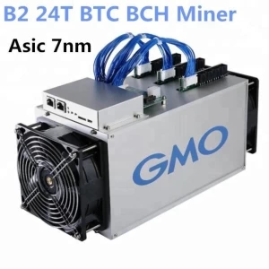 Macchina mineraria ASIC B2 GMO World da 7 nm Bitcoin Miner 24T