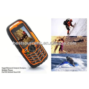 Best selling waterproof cell phones A88 with waterproof dustproof shockproof dual sim cards