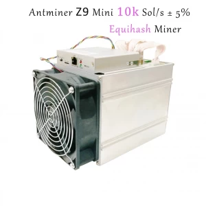 Bitmain 10k Sol/s 300W Aisic Antminer Z9 Miner Machine