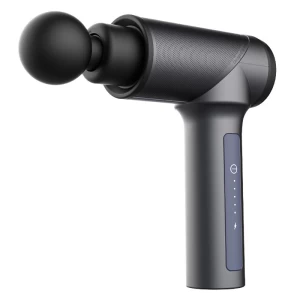 OEM logo low noise handheld 5 speeds adjustable theragun physiotherapy Massage Guns with 6 massage heads