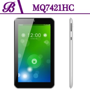 China 3G Android tablet developer 7-inch 512MB4G 1024*600 TN battery 2000mAh front camera 300,000 pixels rear camera 2 million pixels MQ7421HC