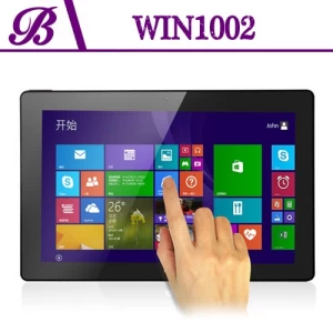 Chine Fournisseur de solutions pour tablettes Windows 1280 * 800 IPS 1G 16G Caméra frontale 2 millions de pixels Caméra arrière 2 millions de pixels Win1002