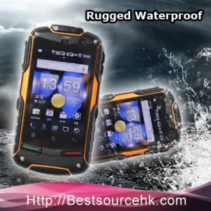 IP67 waterproof cell phone ROCK V5+ Dual core pass CE with GPS Bluetooth Wifi