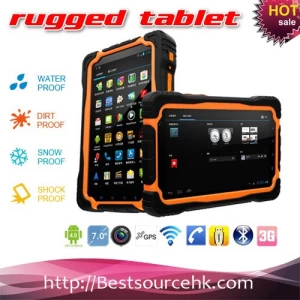 Tablette M76Q étanche, anti-poussière et antichoc de 7 pouces avec wifi, bluetooth, GPS