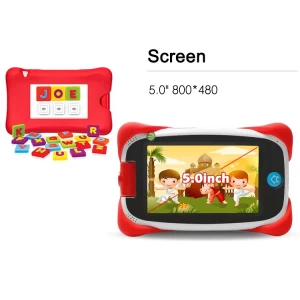 Tablette Nabi 5 pouces MTK8127 Quad Core 800*480 1 Go 8 Go Android 4.4.2 Tablette pour enfants TP5001