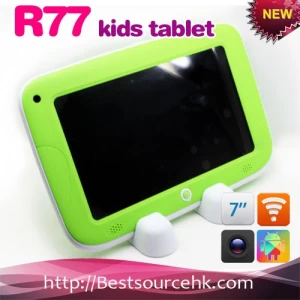 Tableta para niños R77 Rockchip RK3168 Dual Core Cortex A9 1,0 GHz 7 pulgadas con wifi HDMI