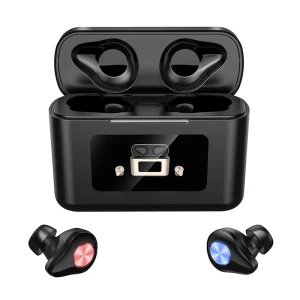 Écouteurs intra-auriculaires TWS Bluetooth V5.0, chargement sans fil, écouteurs Bluetooth étanches