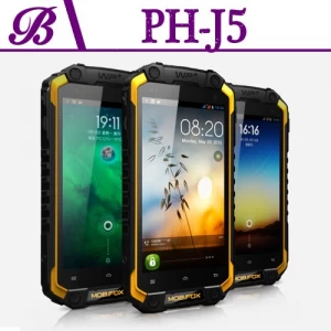 J5 4.5inch 1G + 16G 1280 * 720 IPS com GPS 3G WIFI Bluetooth Waterpoof Rugged Telefone