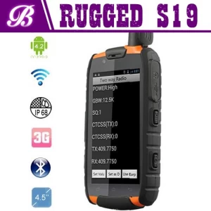 Rugge smart phone S19 with NFC PTT