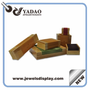 High Quality Wooden Jewelry Box Wholesale With Gift Box Jewelry/jewelry boxes makingPortable Black Wooden Jewelry Box  supplies
