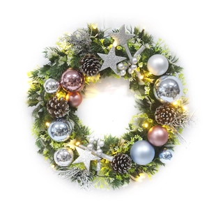 Superior Quality Christmas Wreath With Ornaments