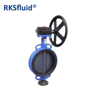 worm gear butterfly valve with Pin PN16 JIS10k