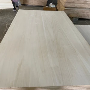 14/15/27mm paulownia edge glued panel used for coffin and furniture
