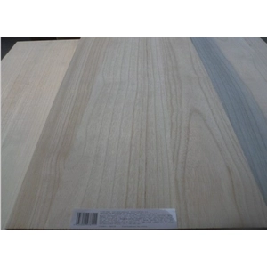 18mm bleached paulownia edge glued panel in supermarket