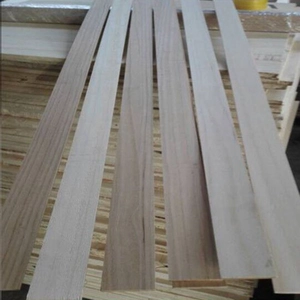 3mm paulownia solid finge joint for surfboard