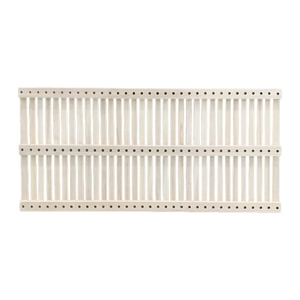 slated paulownia panel with Wood Grain Decorative Surface Wood Wall Slats for home decoration manufacturer