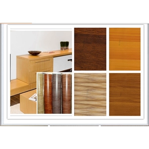 papier d'impression décoratif de grain de bois