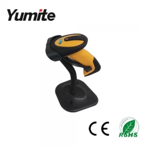China Wired Semi-Automatic Induction CCD Barcode Reader with holder YT-1101B manufacturer