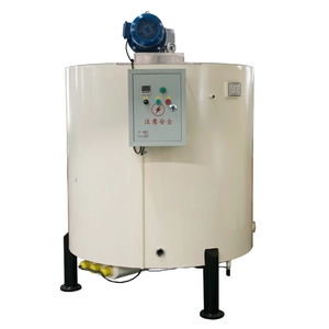 Water jacketed chocolate temepring holding tank