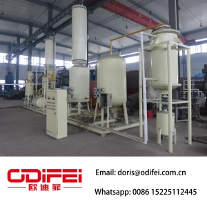 China High efficiency used engine oil refining machine manufacturer