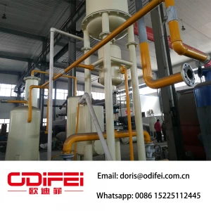 الصين High grade used cooking oil refining machine الصانع