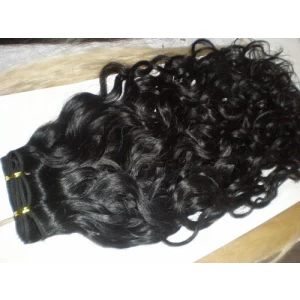 Cina 10"-30" Top 7A Quality! #1b afro kinky curl virgin mongolian hair curly clip in extensions no tangle produttore