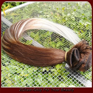 China 100% 6A Grade clip in menselijk haar uitbreiding goedkope groothandel brazilian hair fabrikant