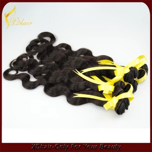 An tSín 100% Factory supplier virgin Brazilian hair Wholesale body wave Brazilian human hair weave déantóir