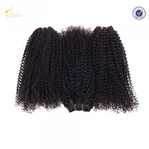 porcelana 100% Human Brazilian Human Hair Weaves different types of expression curly weave hair for black women fabricante