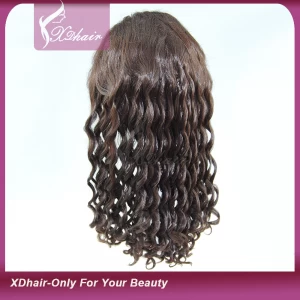 China 100% Human Hair Virgin Remy Hair Products Full Lace Wig fabrikant