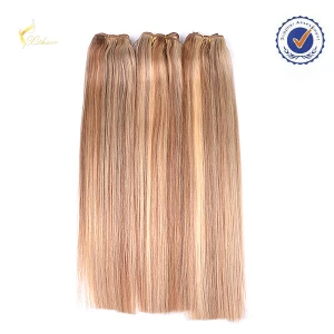 China 100 european remy virgin human hair weft clips in hair extensions manufacturer