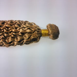 An tSín 100 european remy virgin human hair weft déantóir